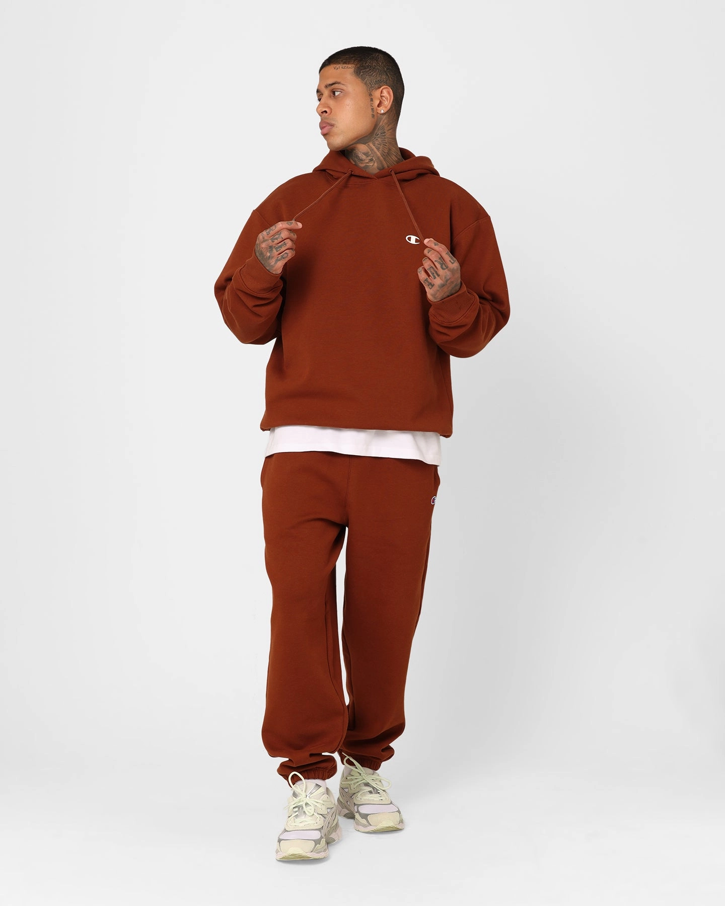 gardeners Core Utility Champion Rochester Base Hoodie Natural Woman