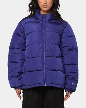 Champion Rochester Padded Puffer Jacket Chaouen Cobalt Glasses