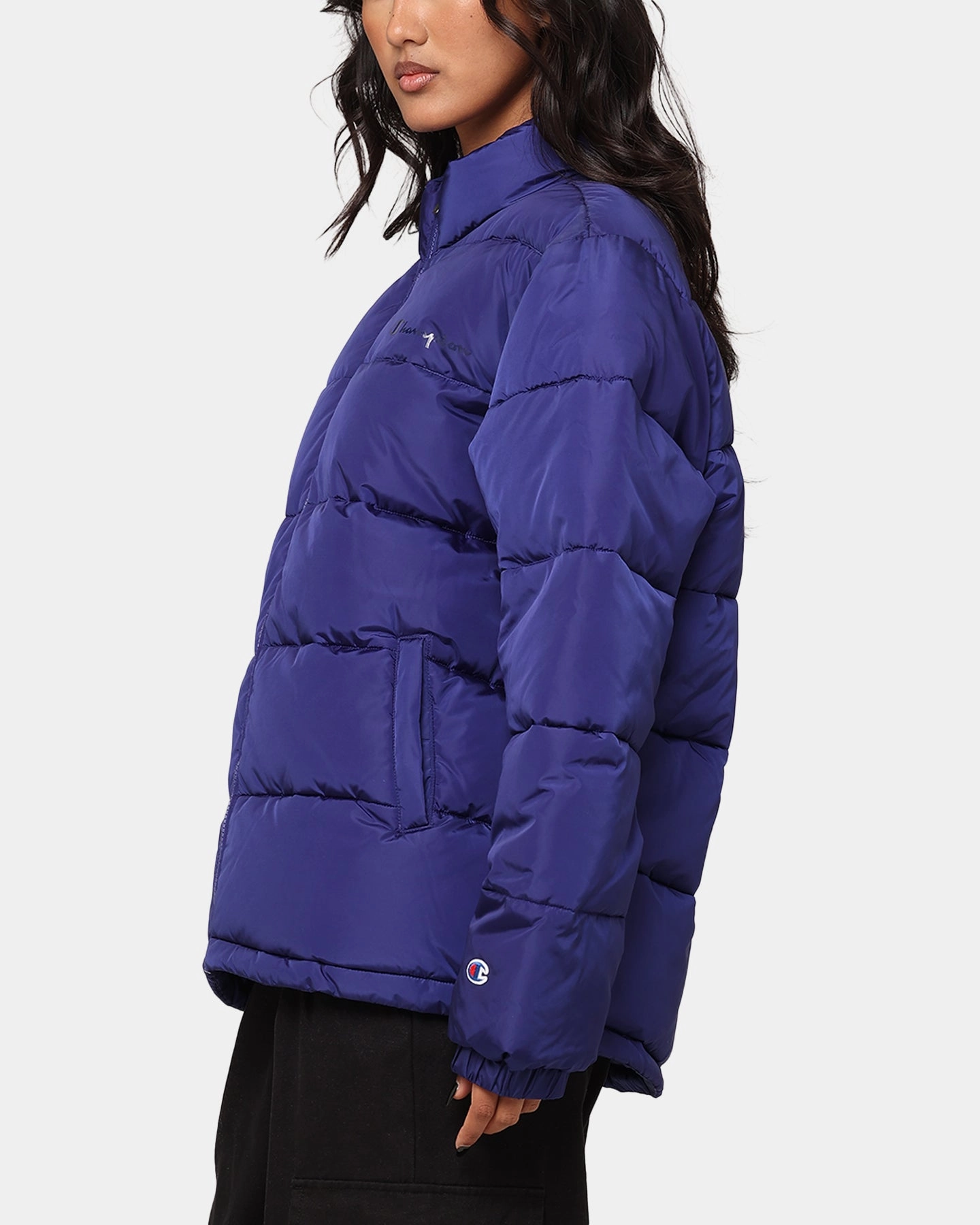 Recognize Champion Rochester Padded Puffer Jacket Chaouen Cobalt