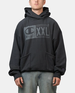 Easy Care Fabric Desire Champion XXL Hoodie Black