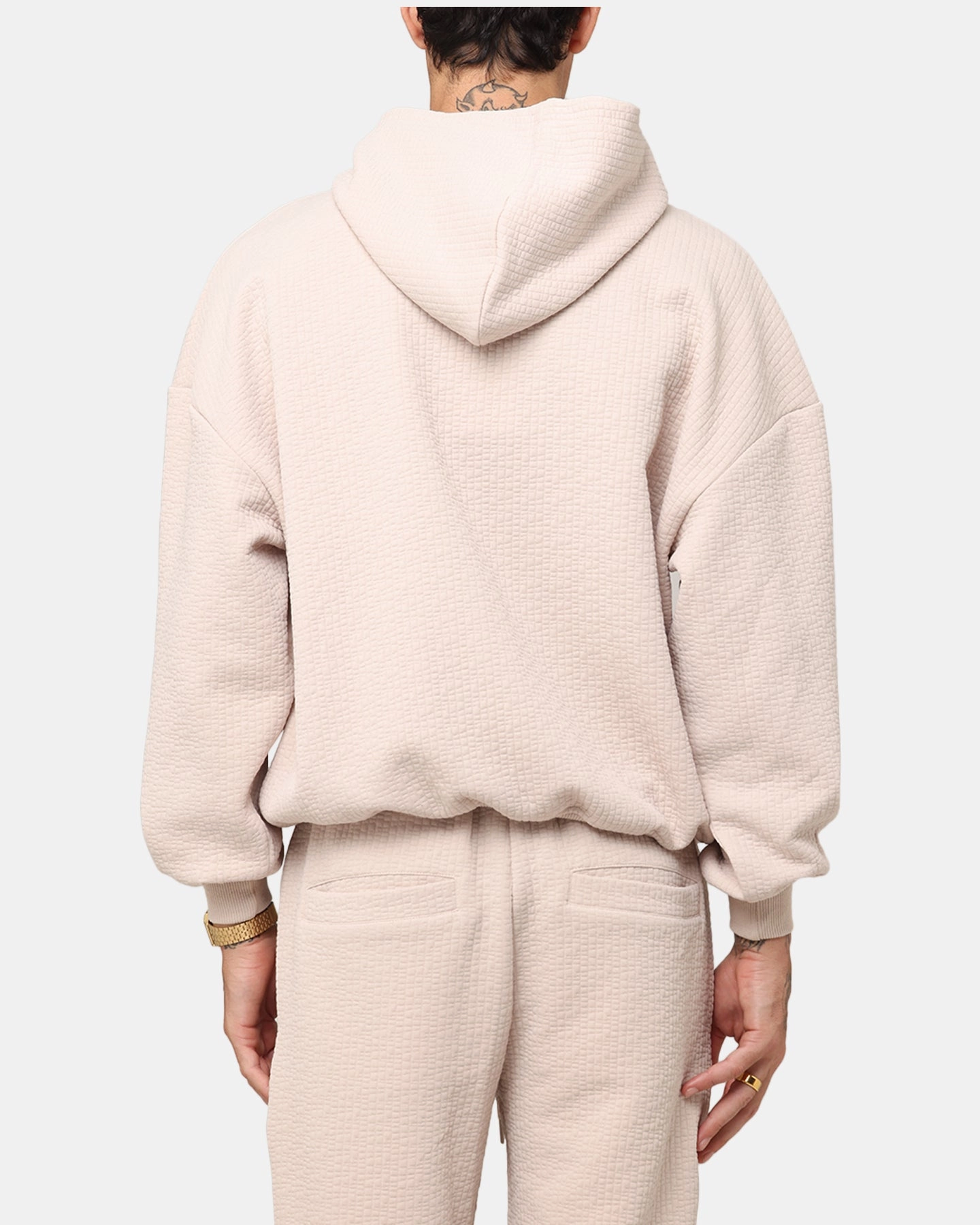 XXIII Pebble Textured Hoodie Stone Raccoon like Yoga wear