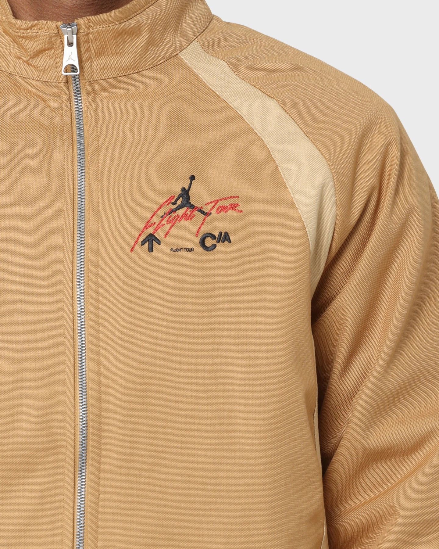 Visualize Jordan Flight Heritage Warmup Jacket Elemental Gold