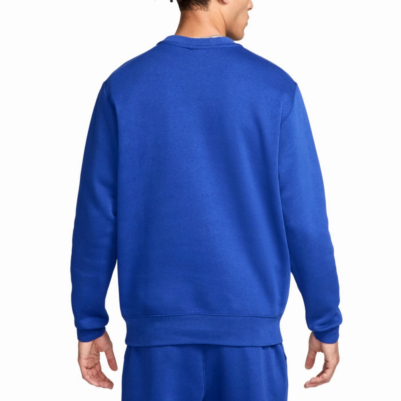 Chelsea FC Casual Crew fleece presentation tracksuit 2024/25 blue - Nike plus-size clothing
