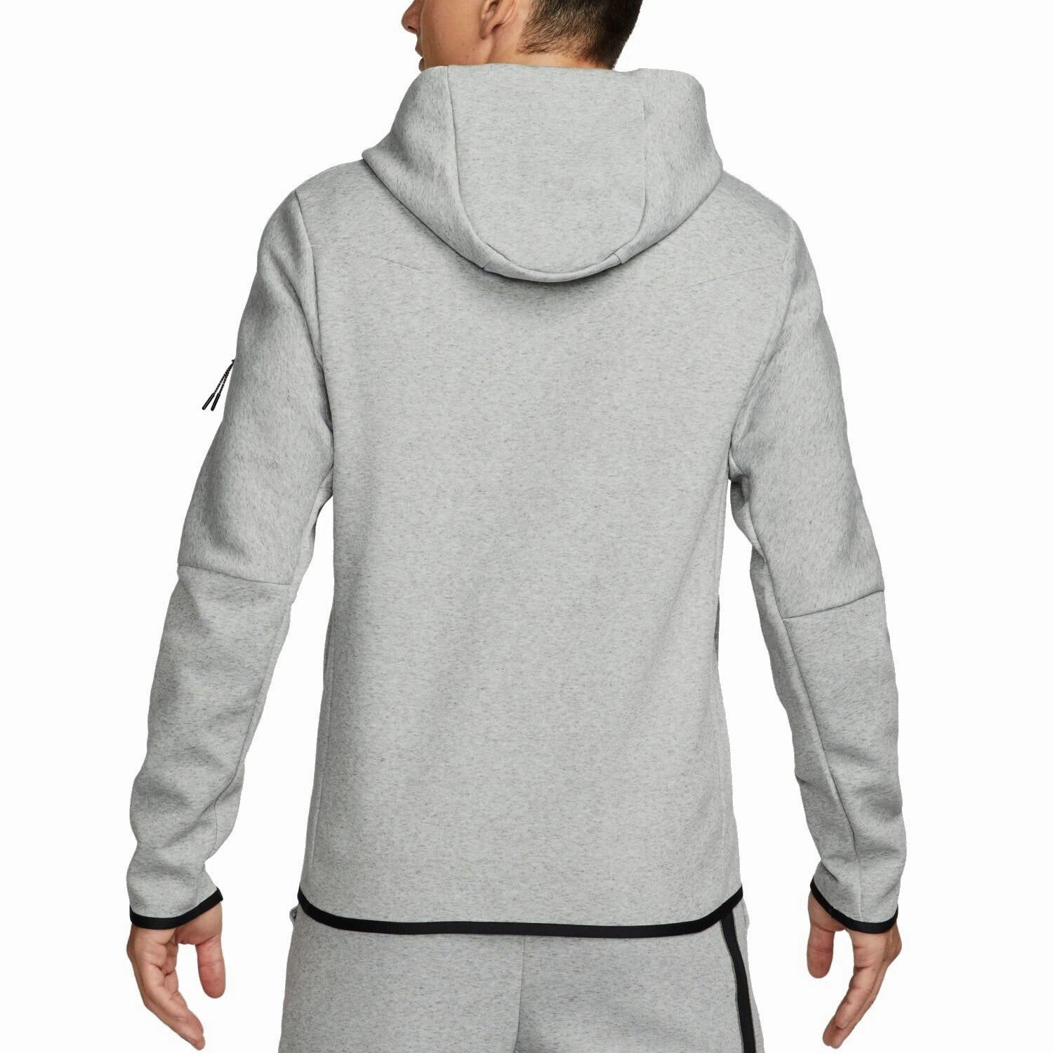 Sustainable production Makeup Chelsea FC grey Tech Fleece presentation jacket 2023/24 - Nike