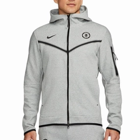 Chelsea FC grey Tech Fleece presentation tracksuit 2023/24 - Nike HighVisibilityTrims