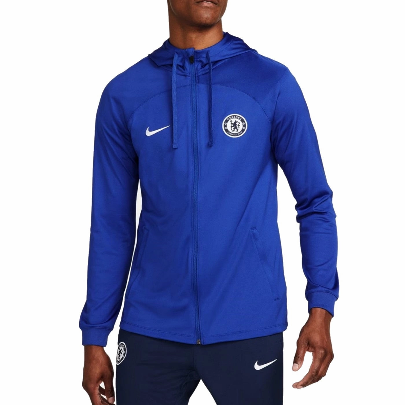 Chelsea FC hooded presentation tracksuit 2022/23 - Nike patch venue SoftInnerLining