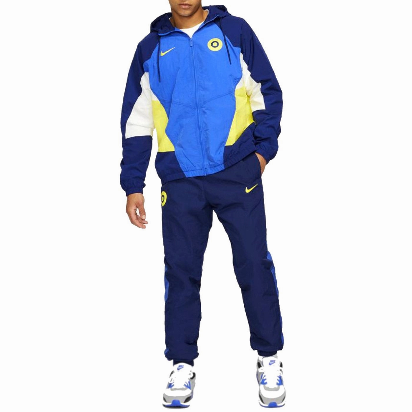 lubricant Breathable Chelsea FC Windrunner woven presentation tracksuit 2022 - Nike
