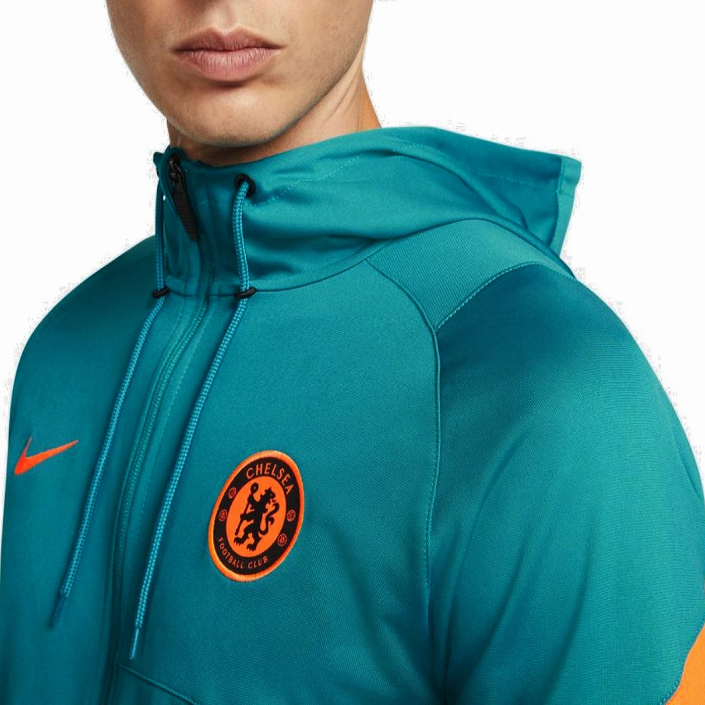 fantasy Recyclable Chelsea UCL hooded training presentation tracksuit 2021/22 - Nike