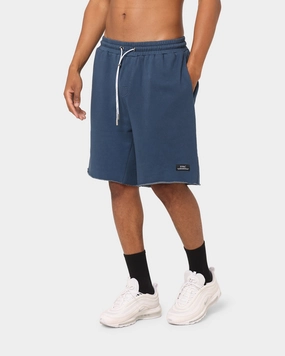PYRA Raw Slouch Shorts Navy Ventilated Panels tall size