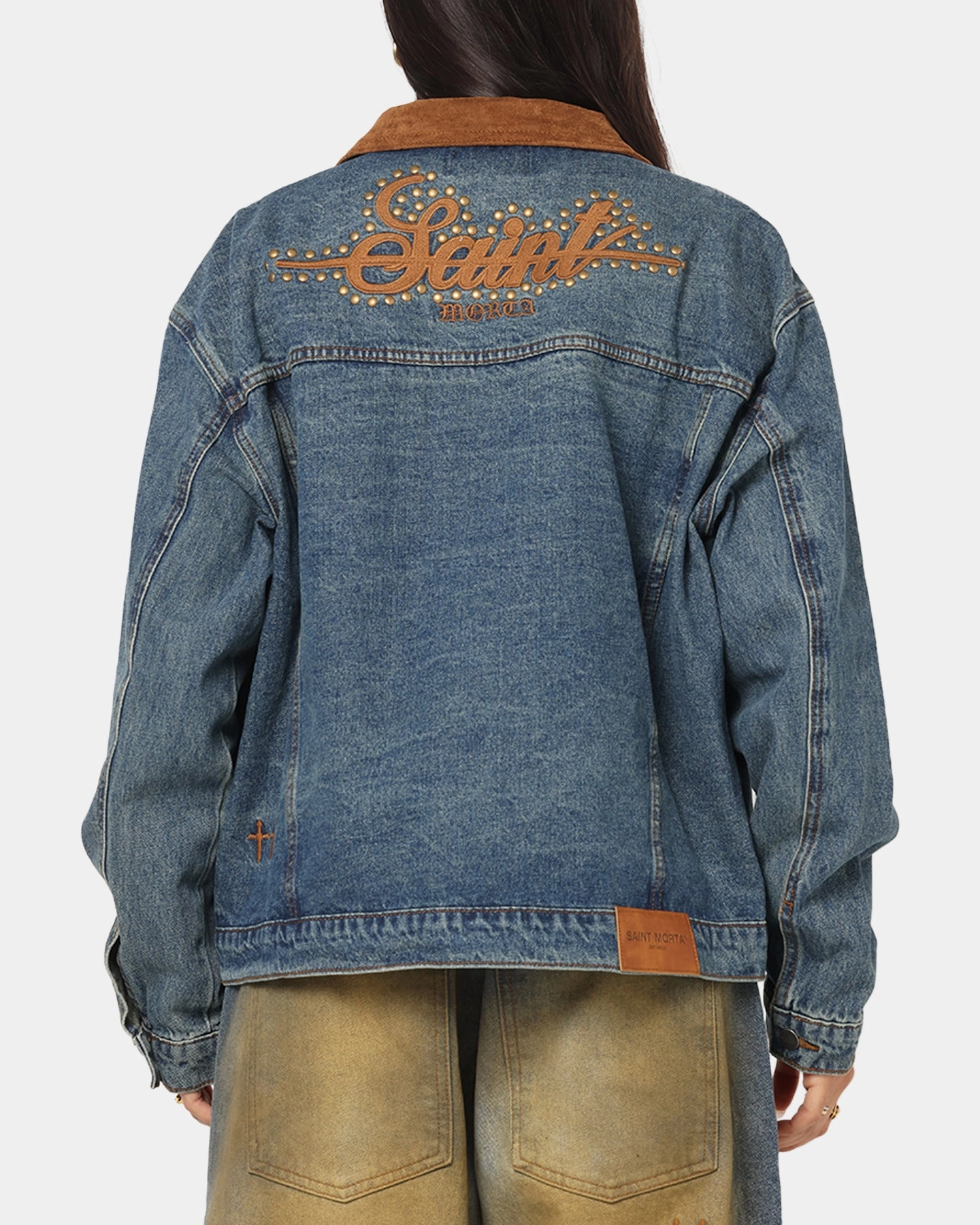 campfire Saint Morta Rodeo Drive Denim Jacket Dirty Blue