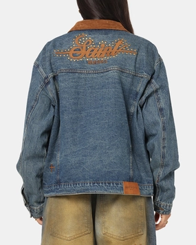 campfire Saint Morta Rodeo Drive Denim Jacket Dirty Blue