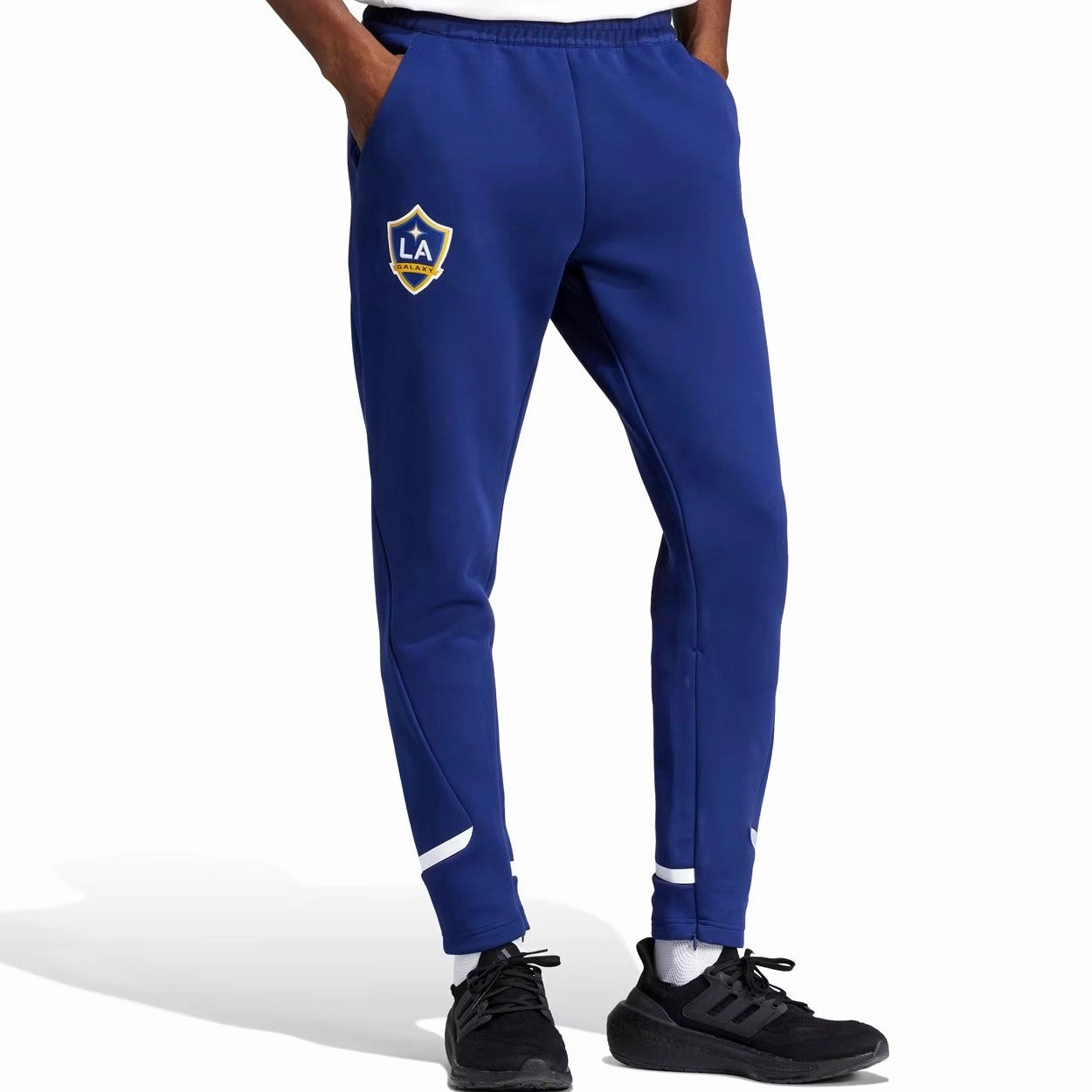 LA Galaxy pre-match presentation soccer tracksuit 2023/24 - Adidas Premium Functional