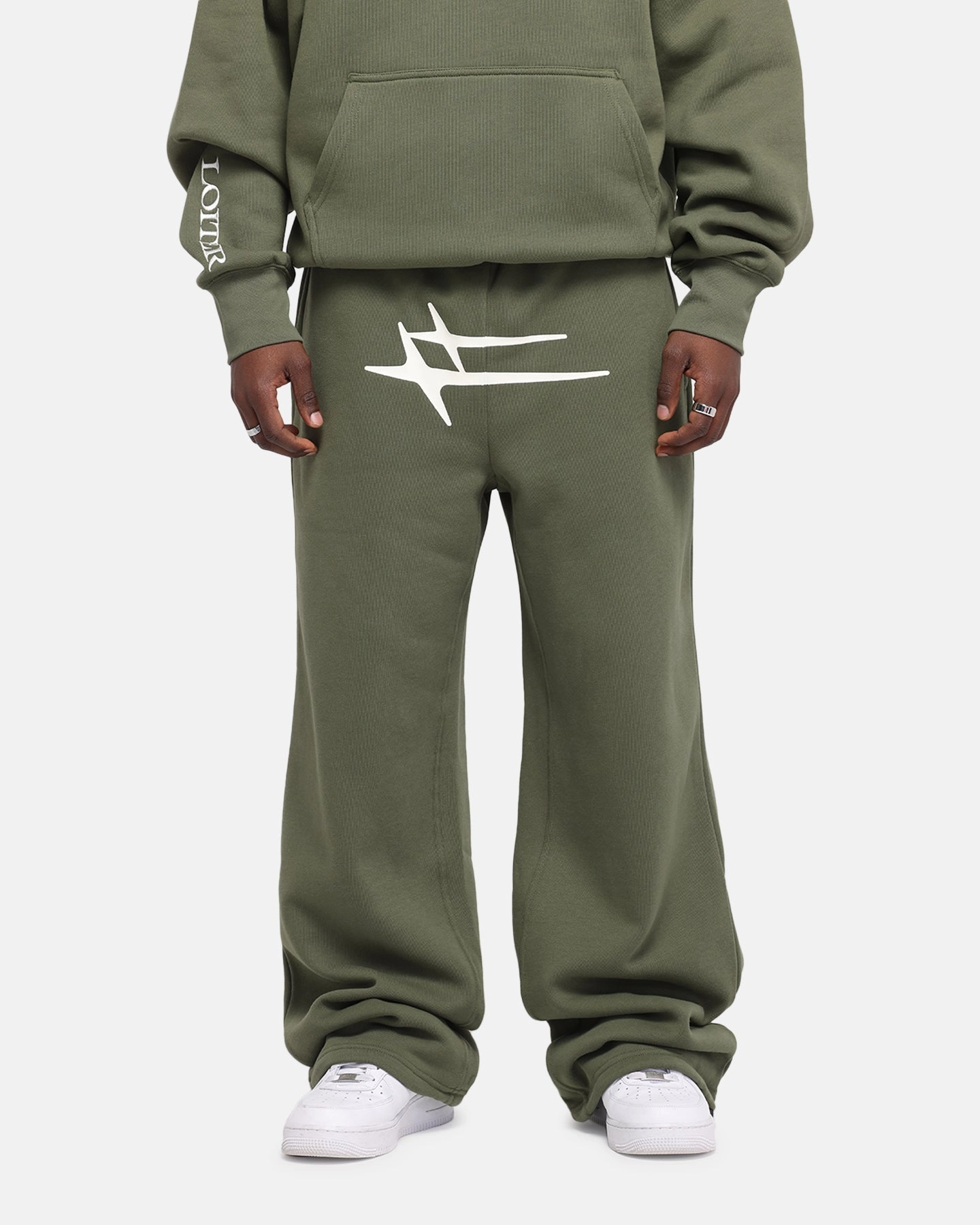 All-Purpose Wear Loiter Hybrid Sweatpants Olive