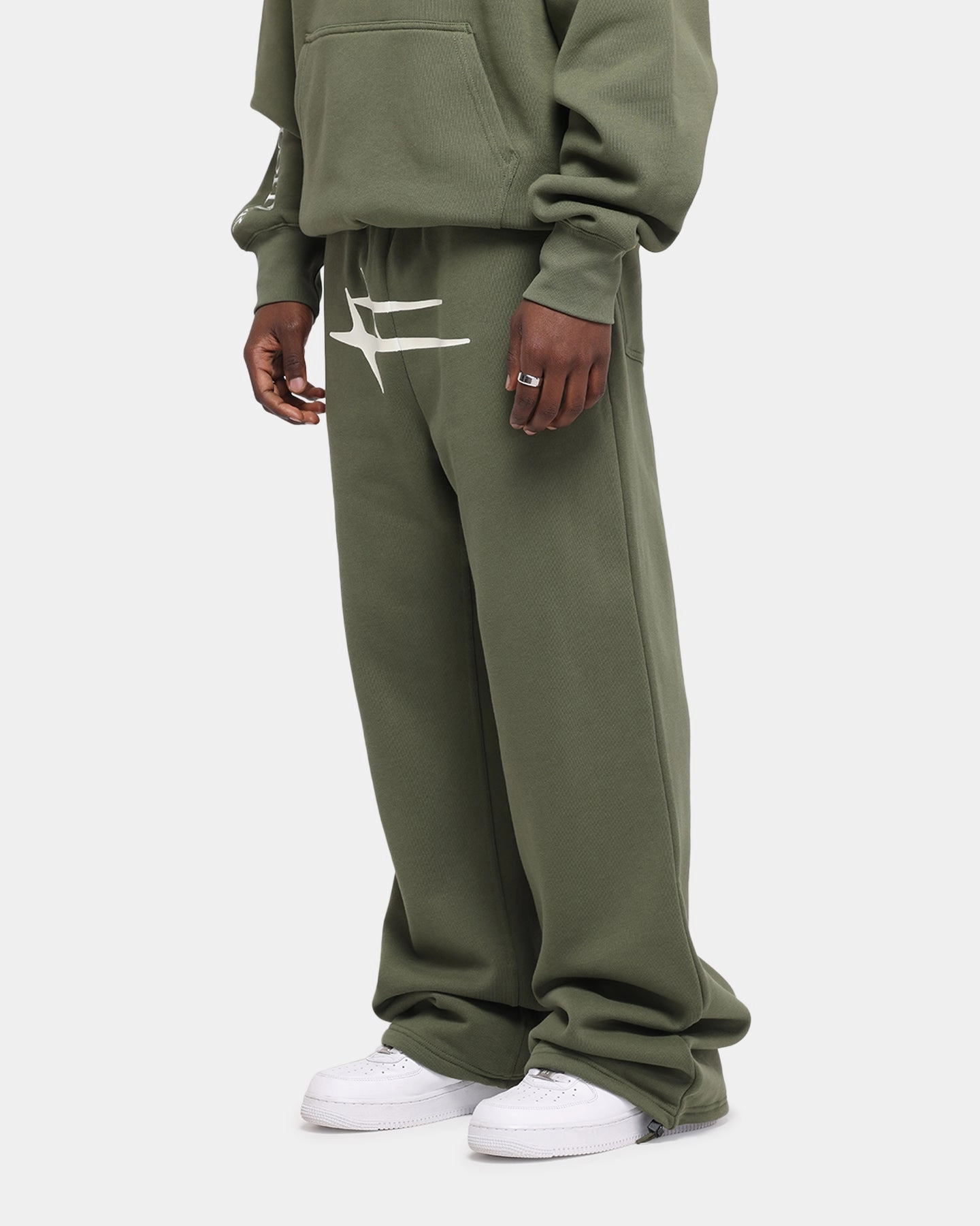 Functional Style ripstop fabric Loiter Hybrid Sweatpants Olive