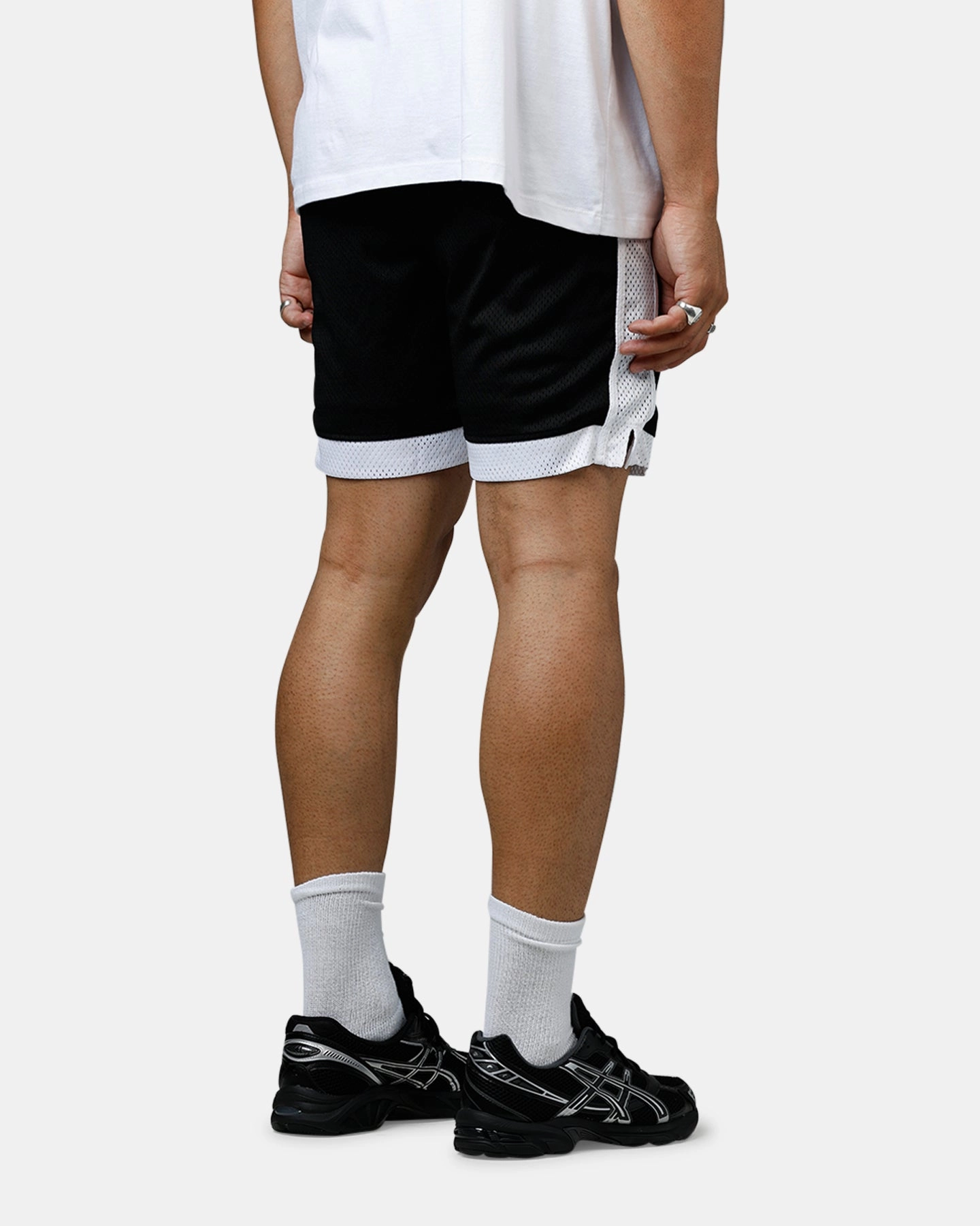 Shock Dispersing Architecture New Era Los Angeles Dodgers Sport Class Shorts Black/White