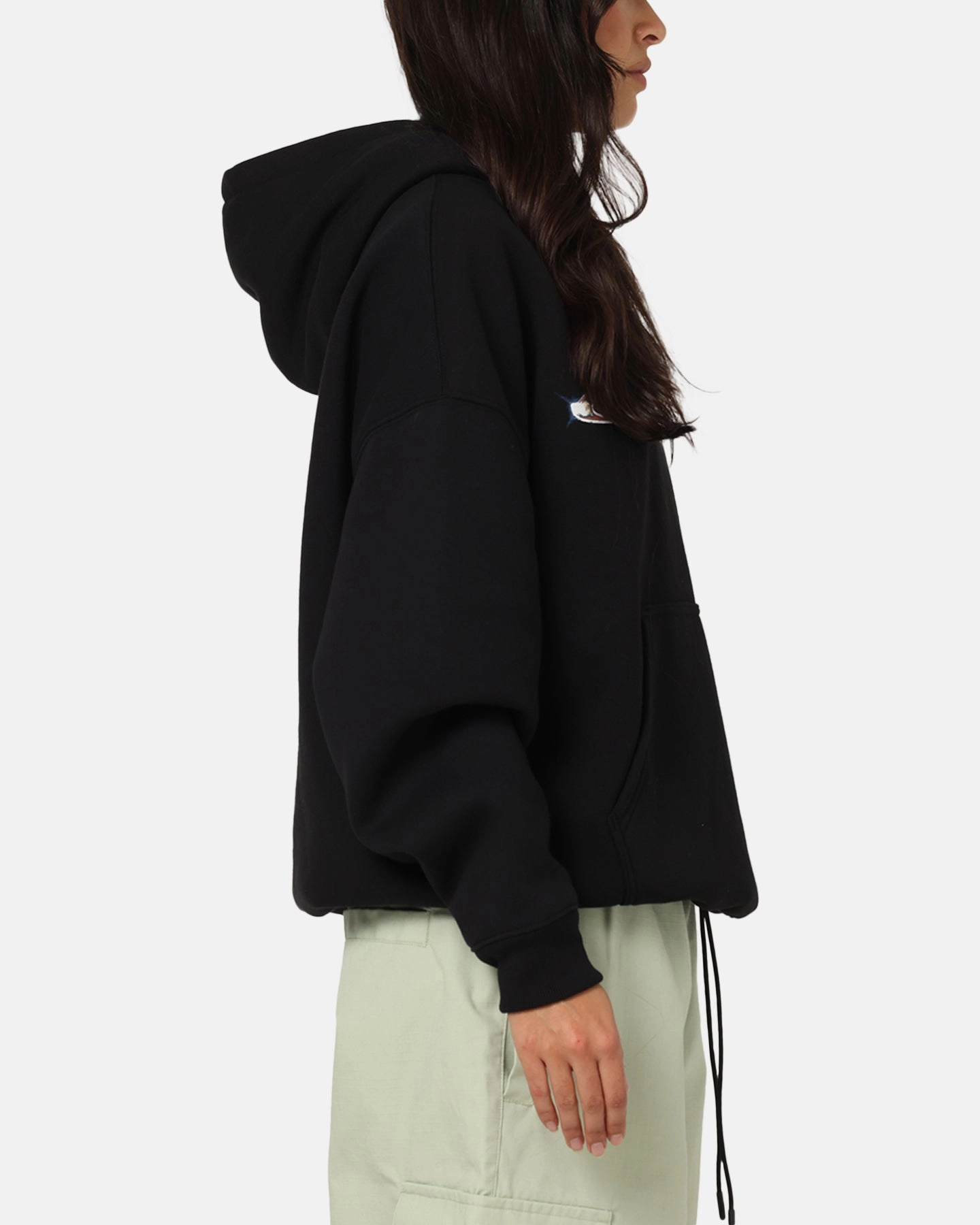Carre Cold Shine Hoodie Black Running wear City Tour