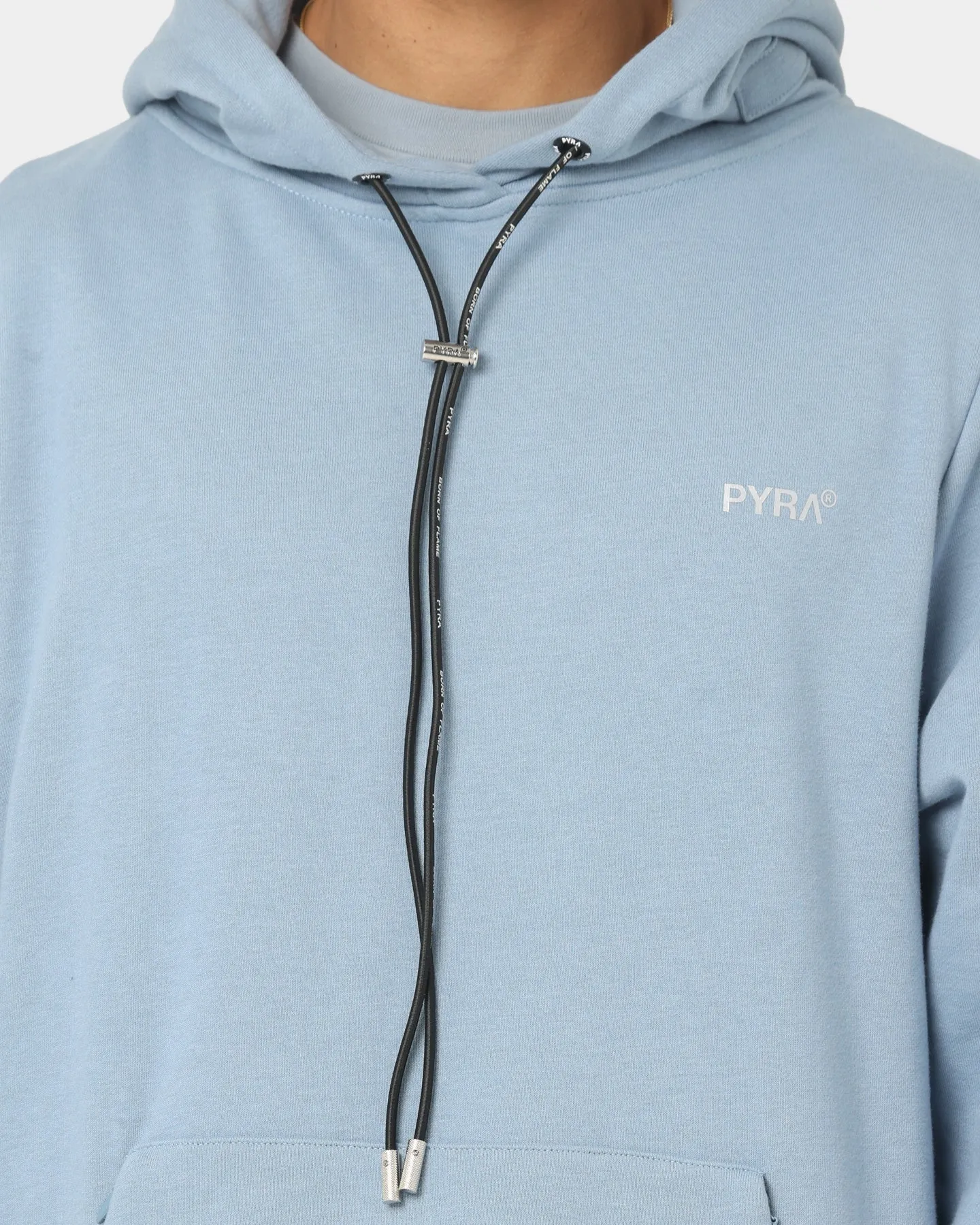 PYRA Flame Hood Dusty Blue Core Vent Zones