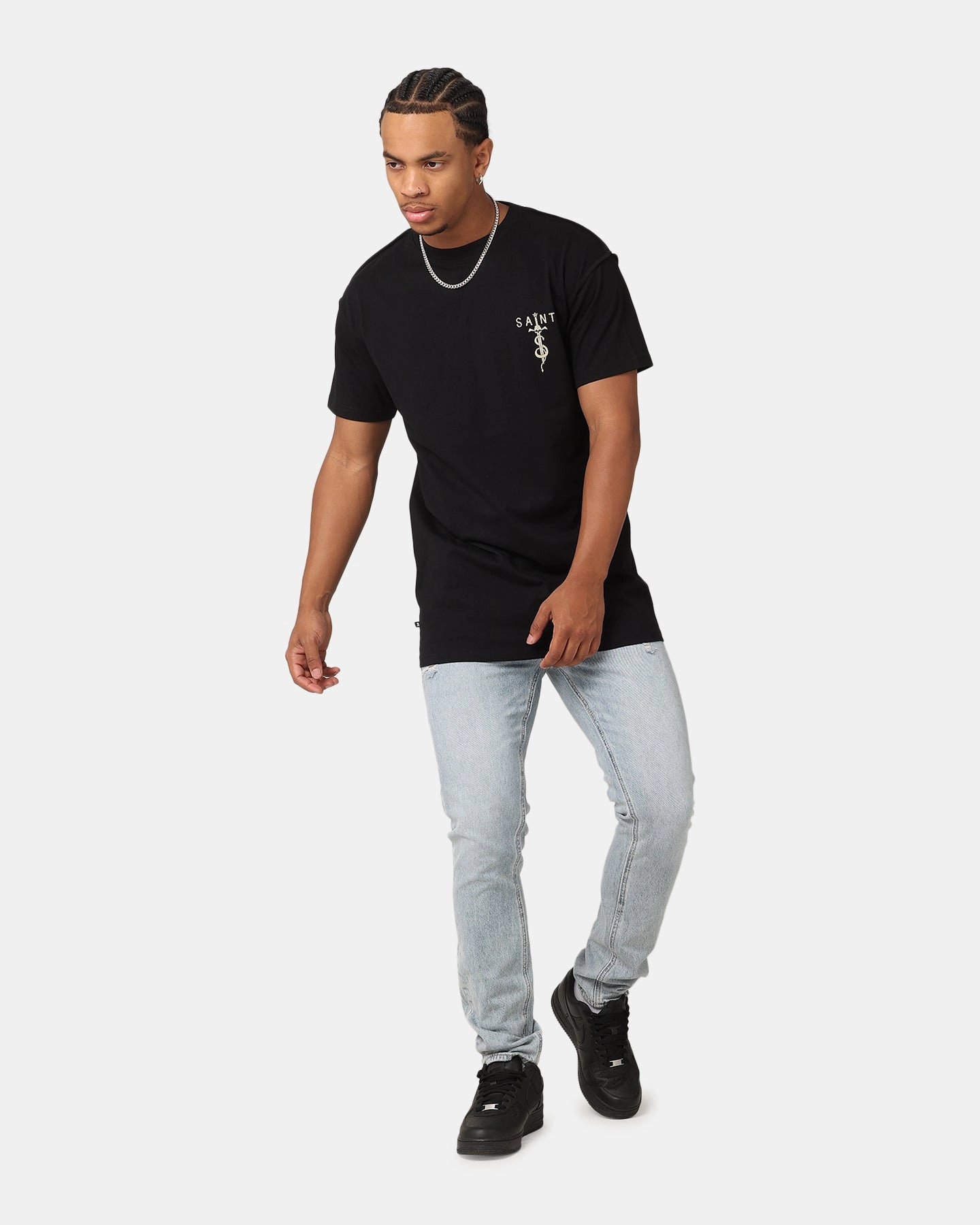 Quick Wash Saint Morta Fimi Distressed Jeans Acidwash Denim