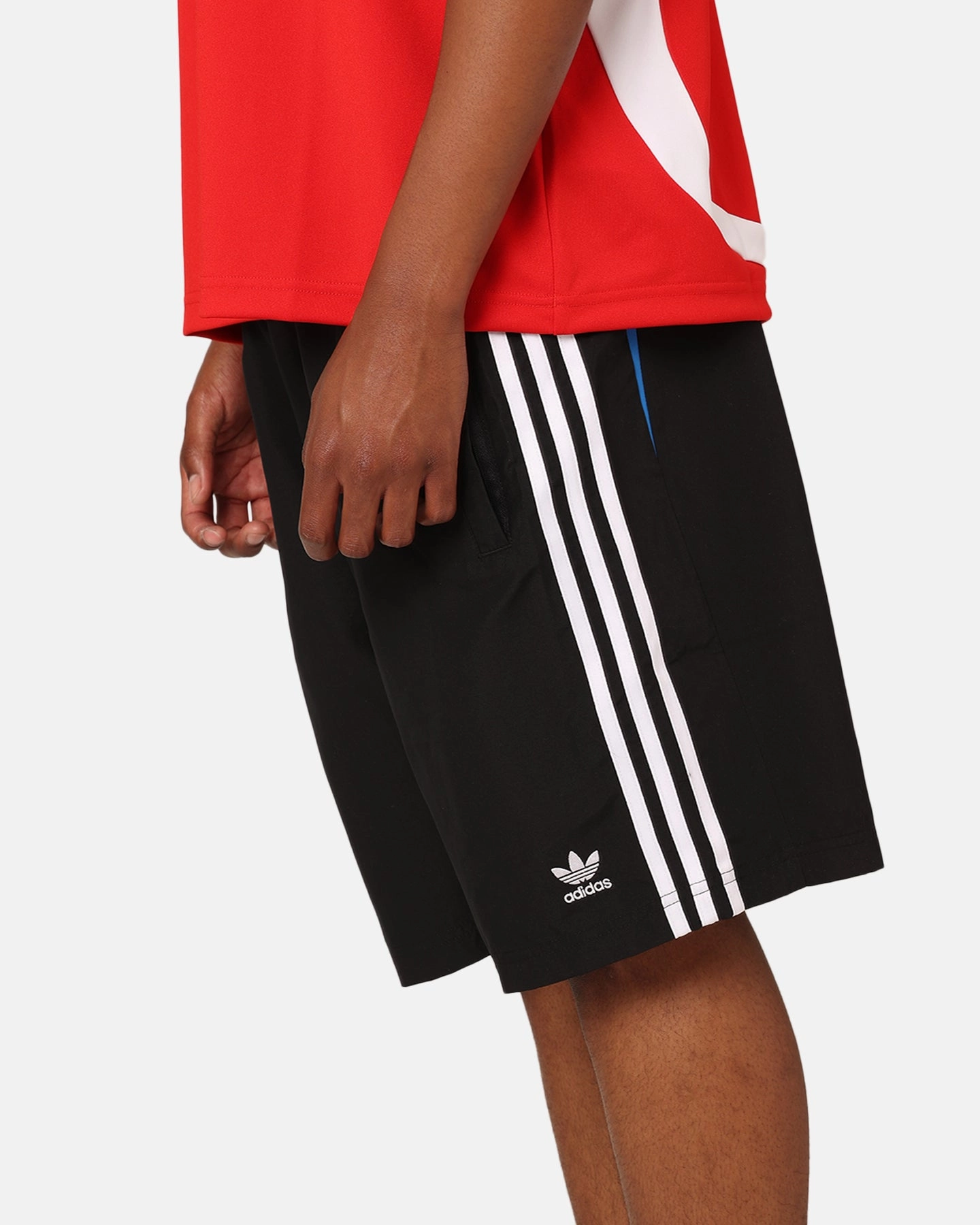 Simple Cut Adidas Oversized Shorts Black
