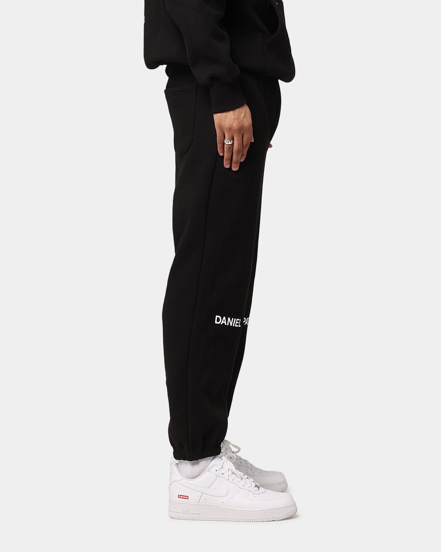 Quick Dry Technology Daniel Patrick Surplus Logo Sweatpants Black