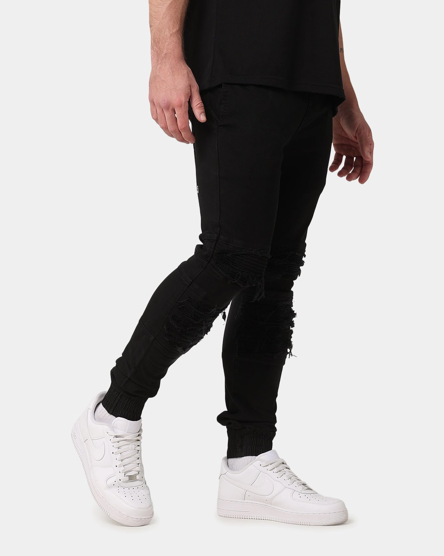 Saint Morta Abolished Joggers Black Urban Fit
