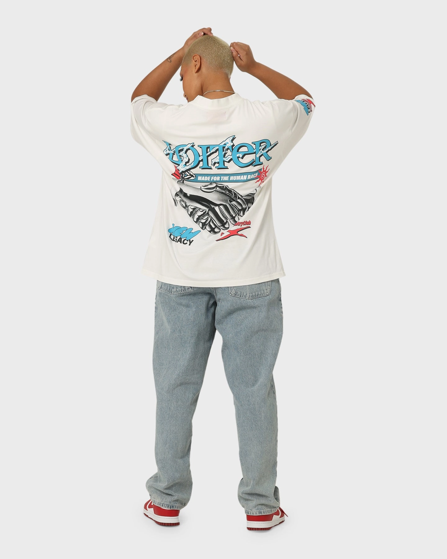 waterproof Loiter New Legacy Vintage T-Shirt Off White