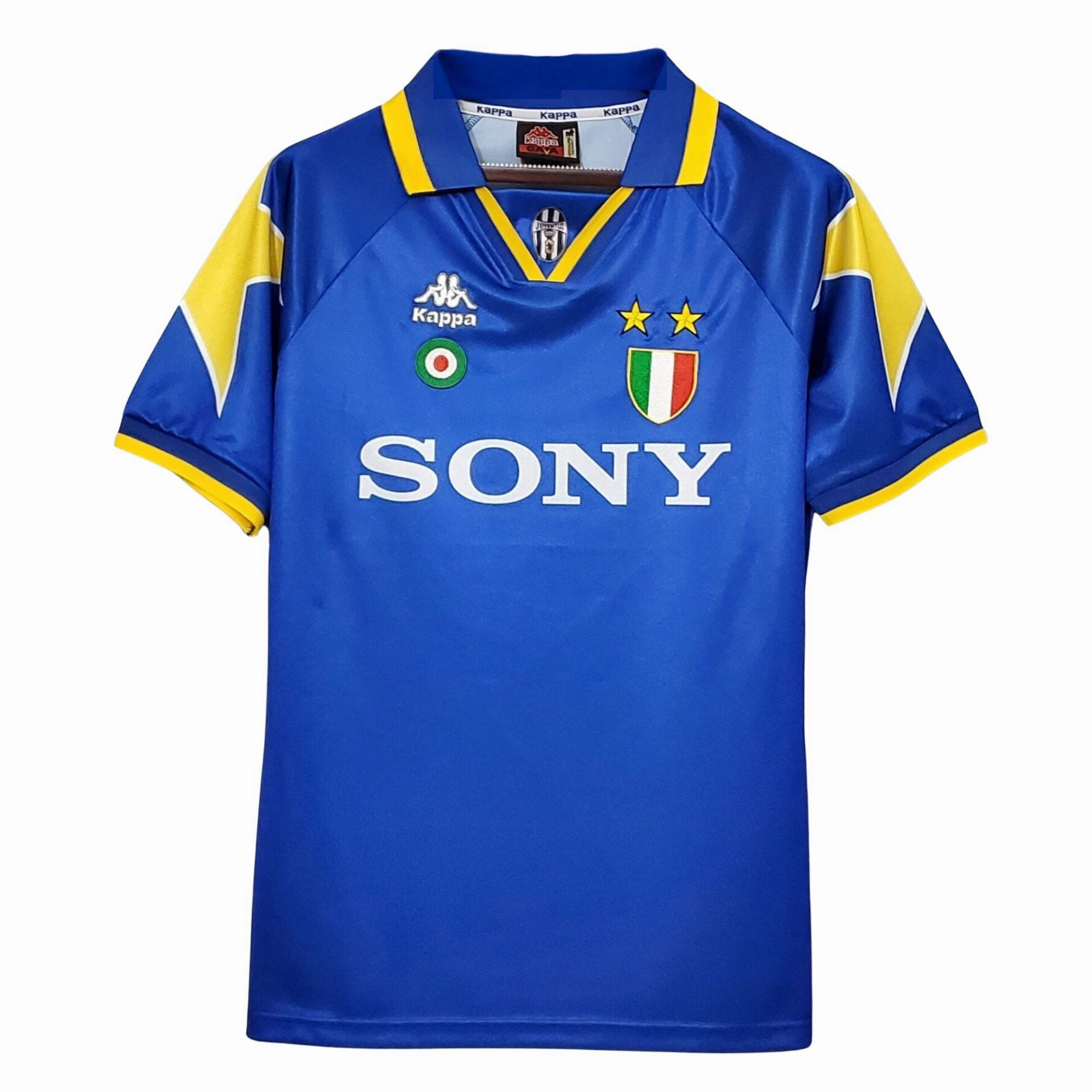 Pre Shrunk Fabric 1995/96 Juventus UCL Away Jersey