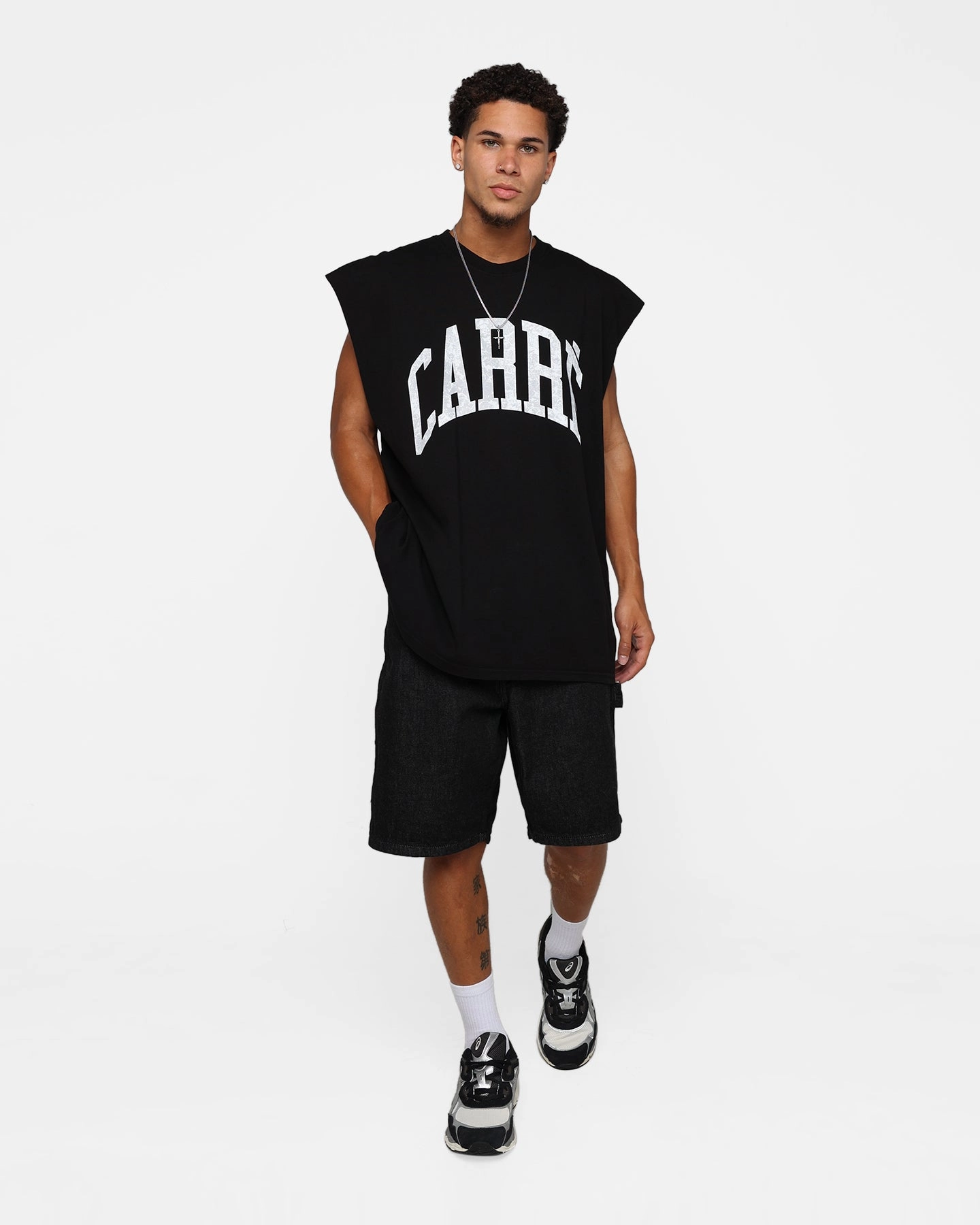 Carre Arch Muscle T-Shirt Black Playful Vibes Bohemian freedom