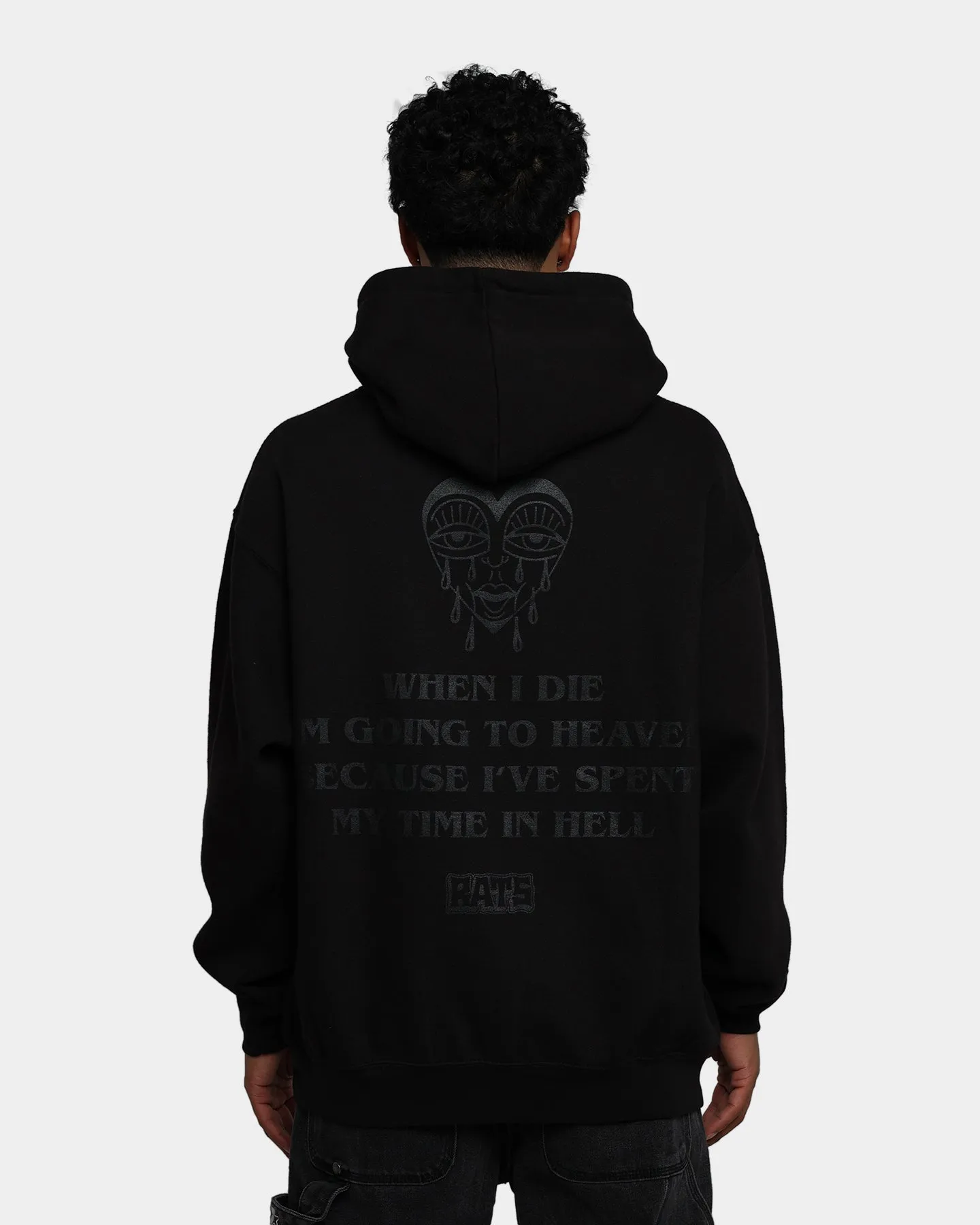 Faith Rats Get Fat When I Die Hoodie Black