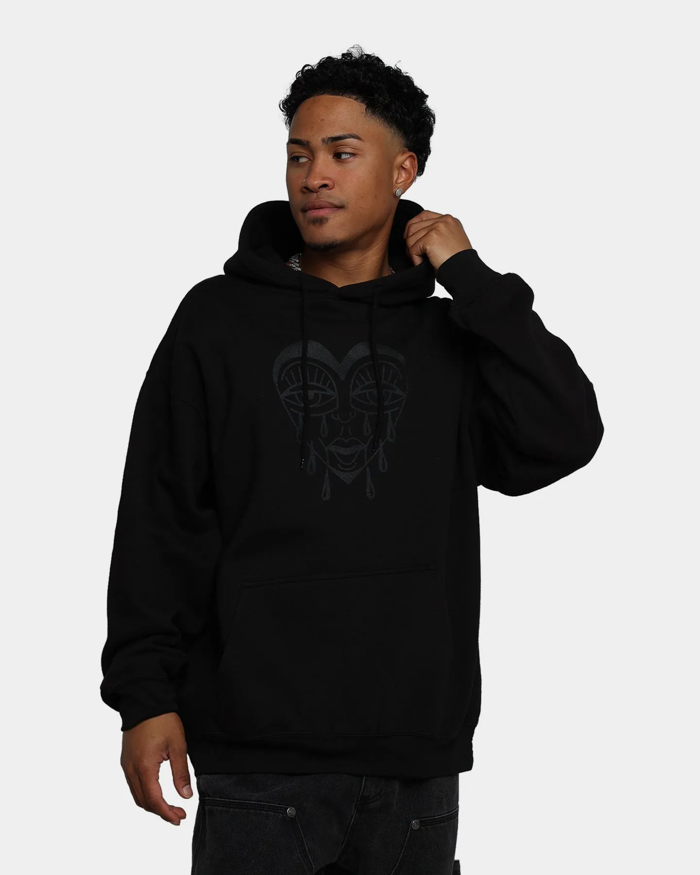 Rats Get Fat When I Die Hoodie Black Help Double Layered Insulation