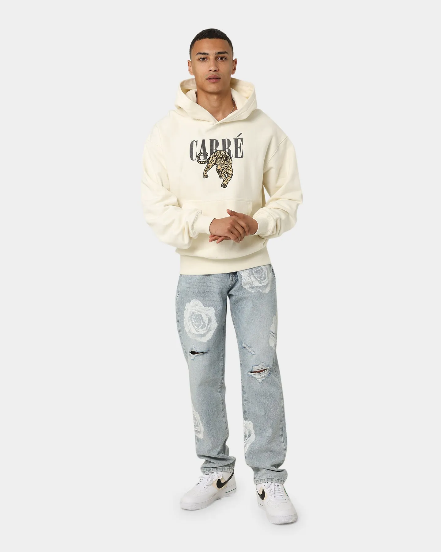 kids DoubleReinforced Zipper Carr?? Leo Oversized Hoodie Off White