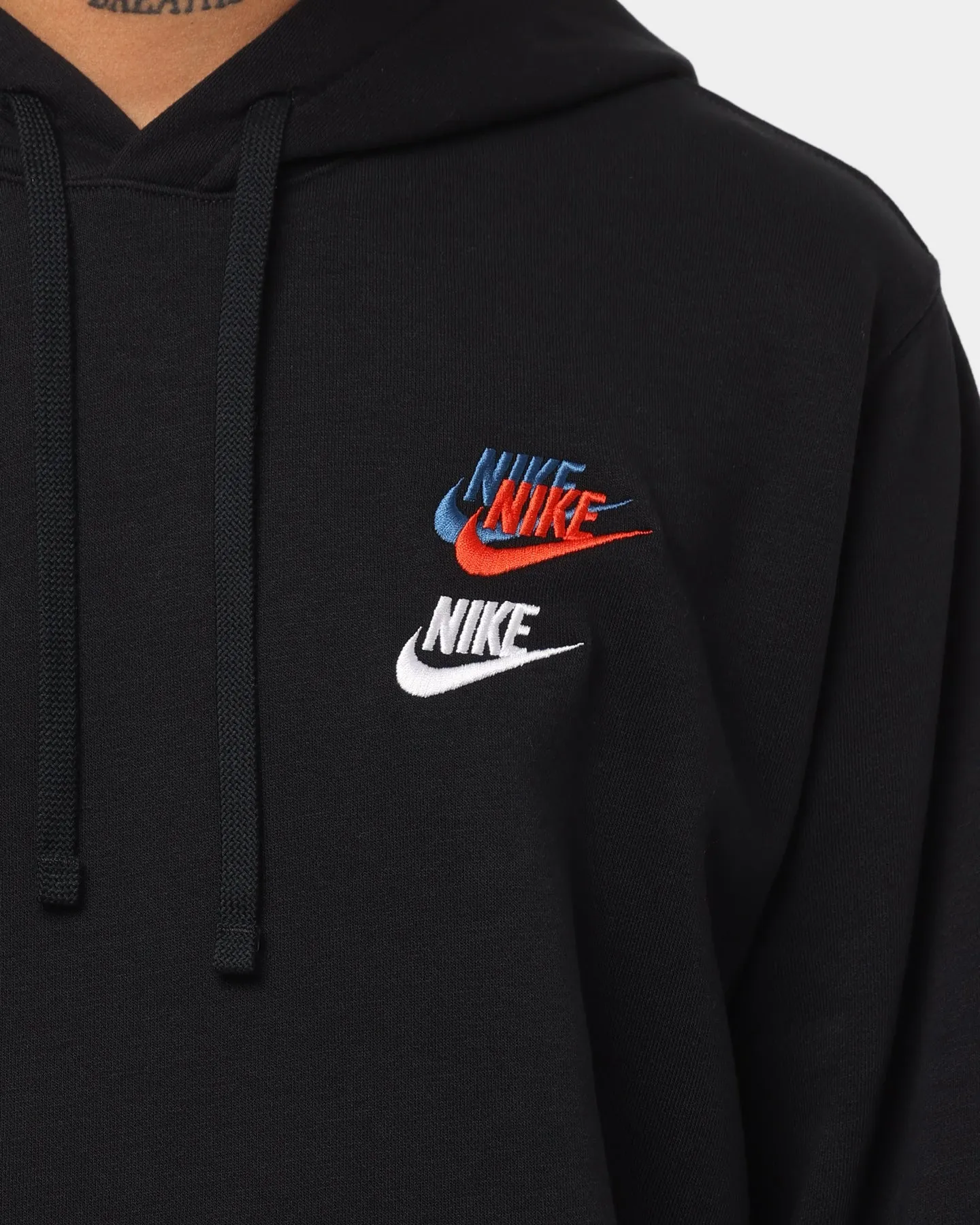 Nike Nike Sportswear Essentials  Pullover Hoodie Black/Black Fashion Shield