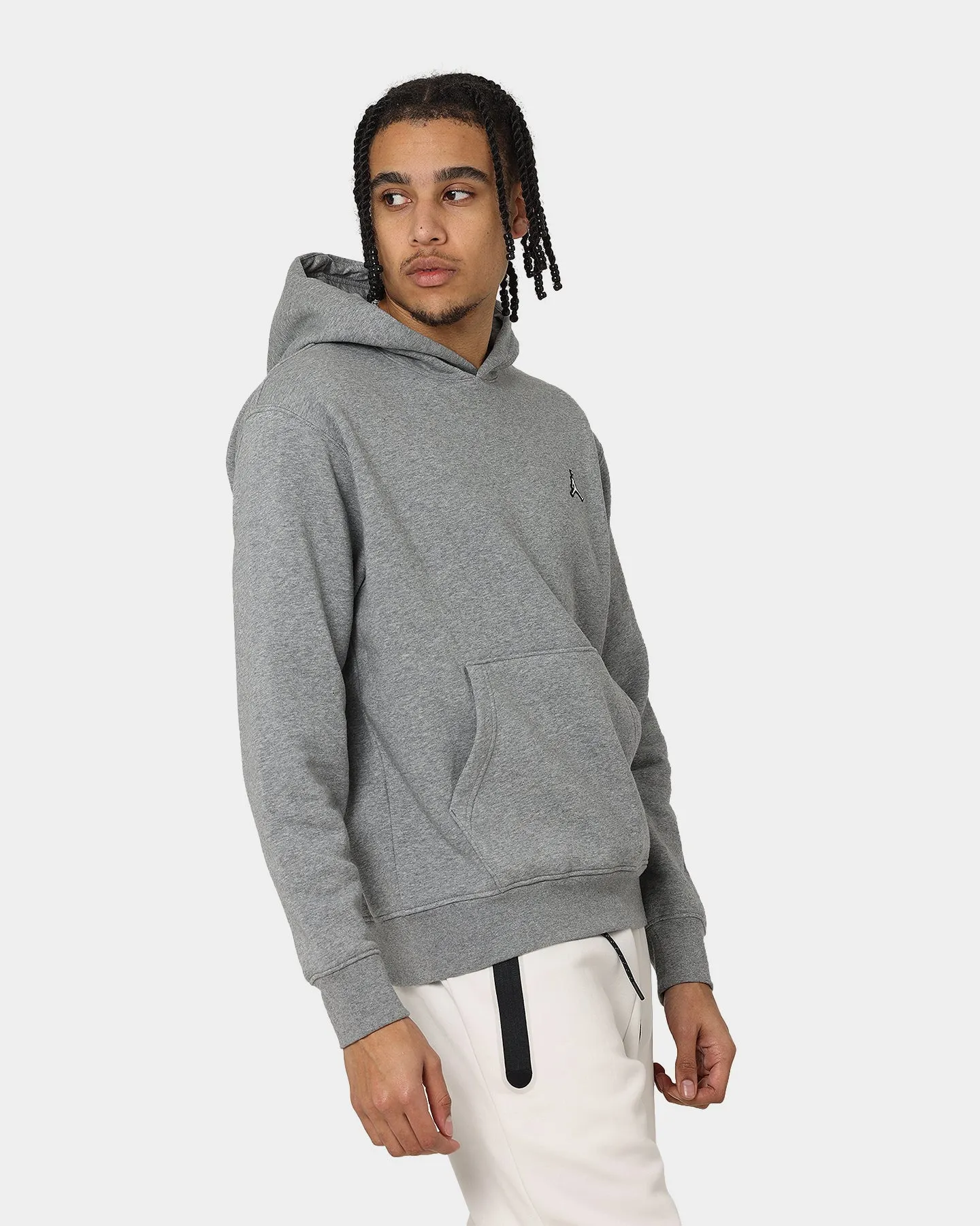 ReversibleStyle Jordan Essential Fleece Pull Over Hoodie Carbon Heather