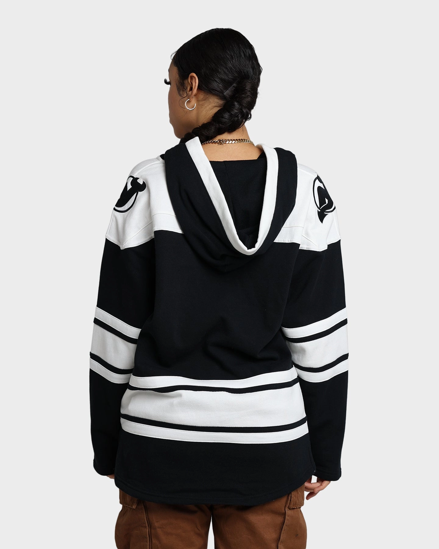 Advertise discounted 47 Brand New Jersey Devils Superior Lacer Hoodie Jet Black