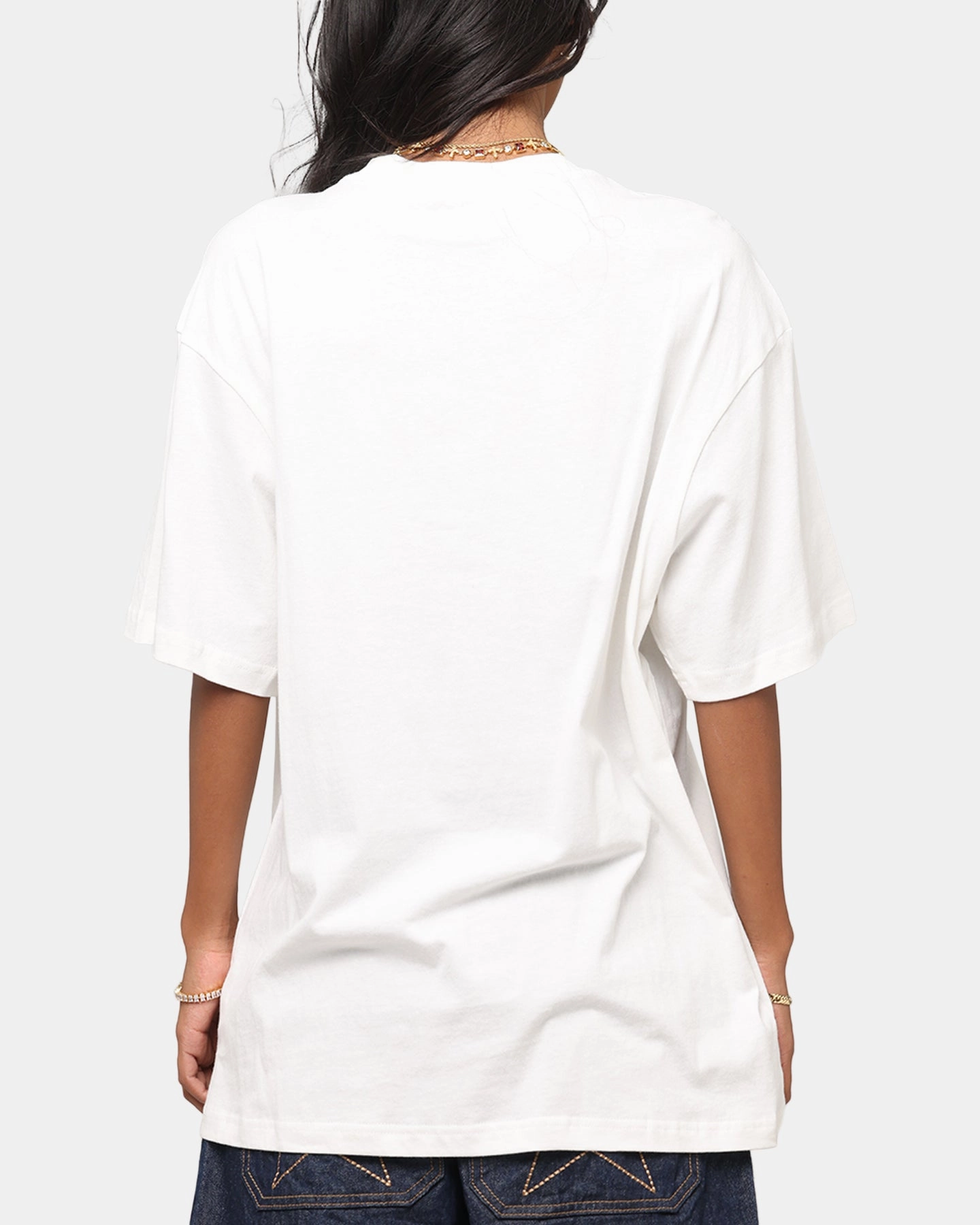 Mitchell & Ness Chicago Bulls City Strike T-Shirt Vintage White Breathable mesh panel Adaptable