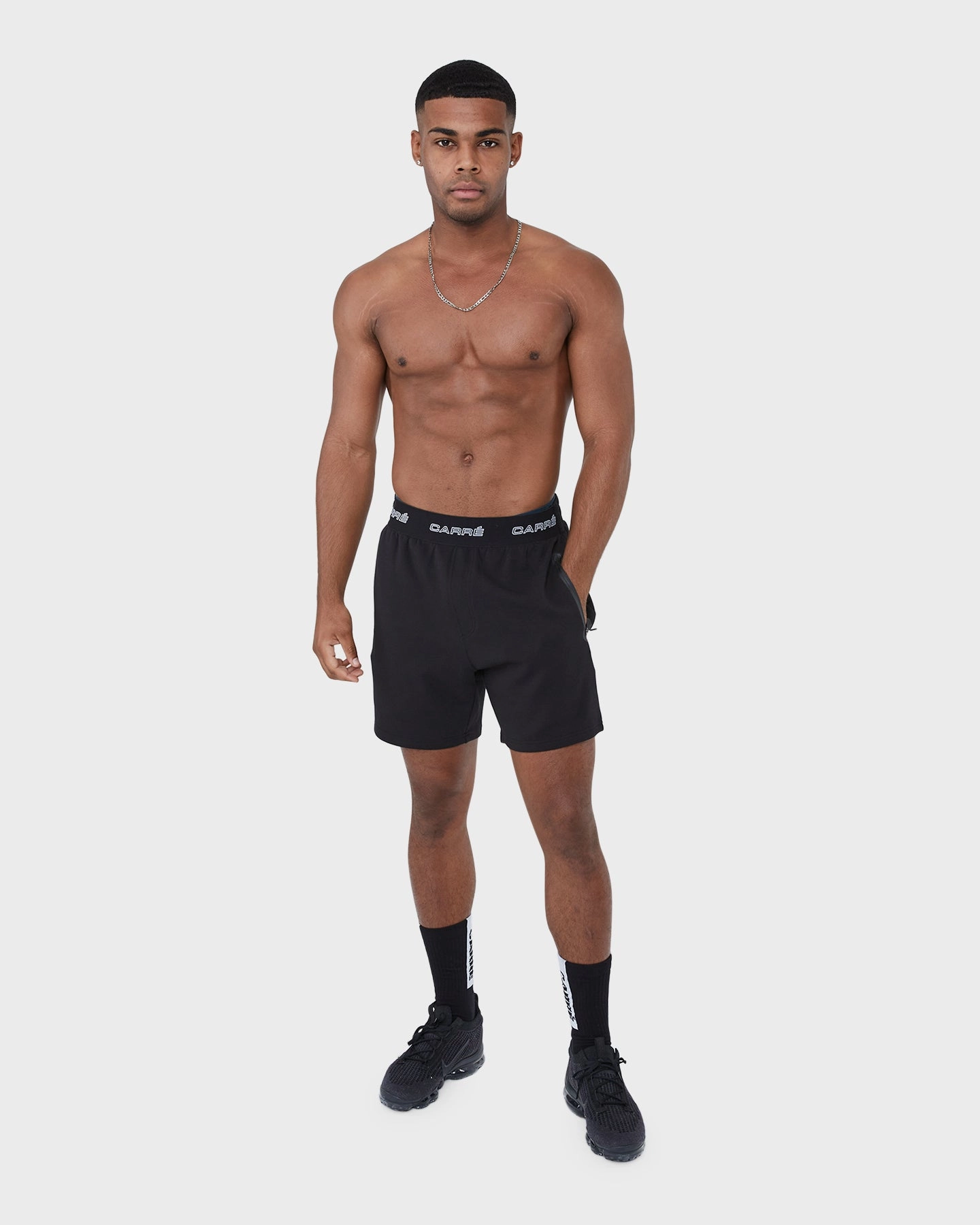 Carr?? Restart Training Shorts Black Convertible Length