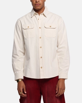 XXIII Slub Overshirt Natural Sustainable fashion