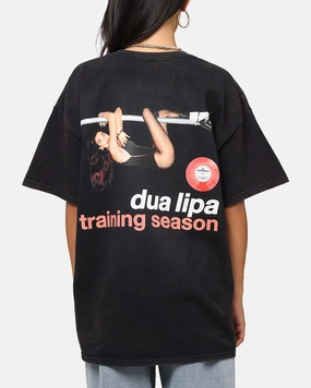 Active Layer Sustainable Fibers Dua Lipa Training Season T-Shirt Black Vintage
