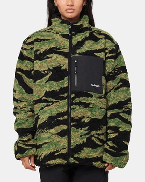 Daily Utility X-Large Reversible Sherpa Jacket Black/Camo