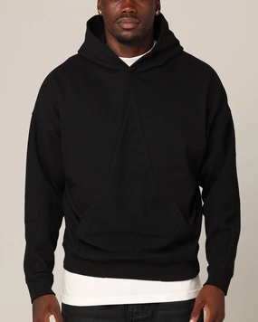 Saint Morta Relic Hoodie Black/Black Noise Free Material