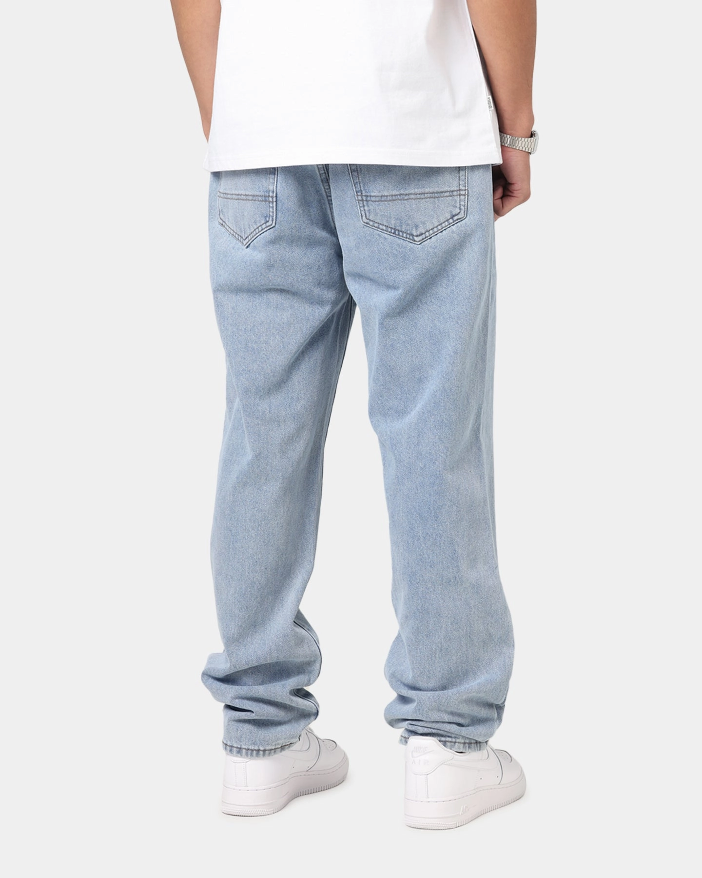 Modern Vibes Neutral Choice S Double Denim Standard Jeans Super Light