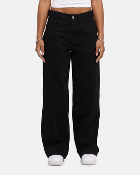 Saint Morta Amplus Jeans Black Stonewash Everyday Shopping Day Spring Attire