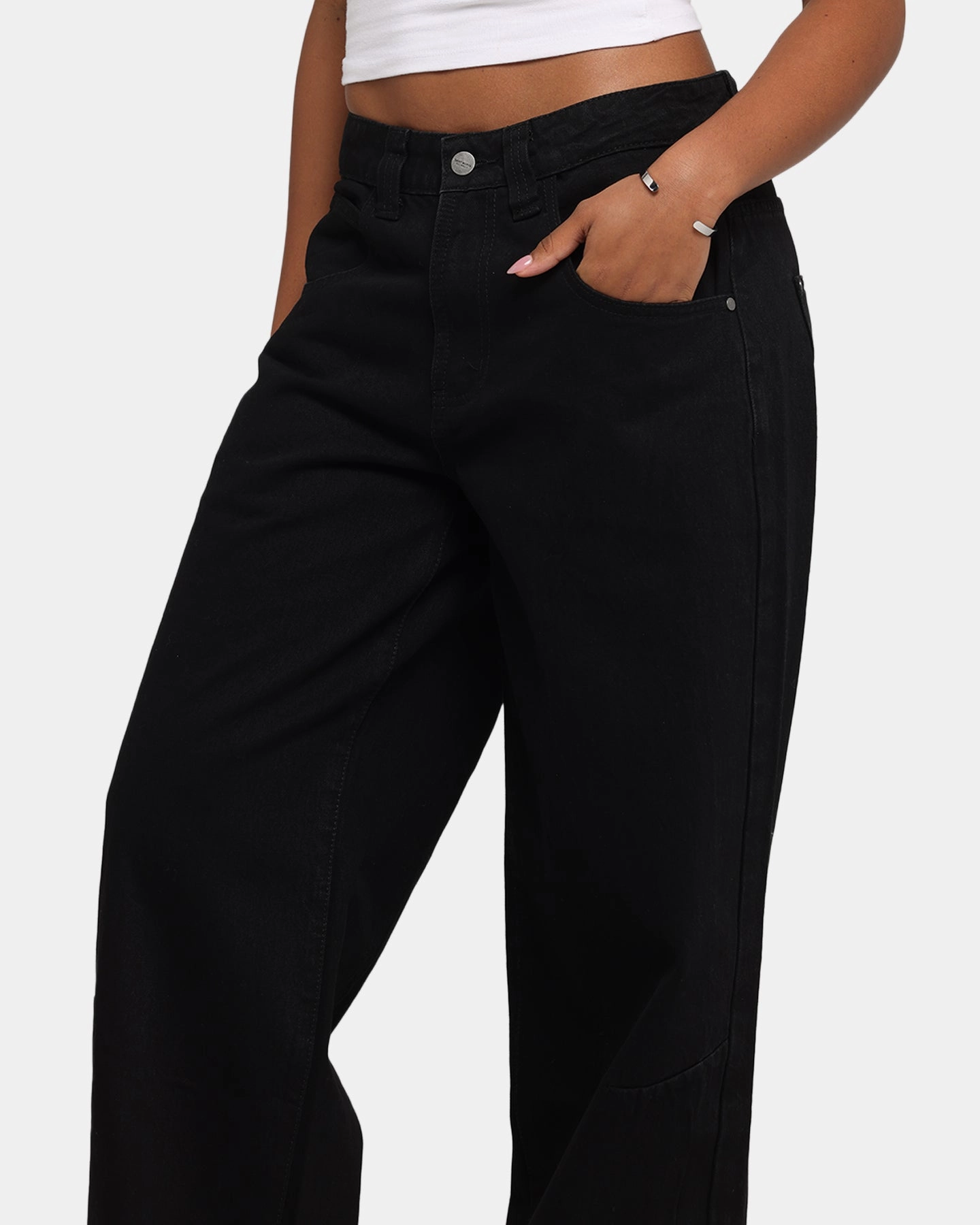 Weekend Style Smooth Saint Morta Amplus Jeans Black Stonewash