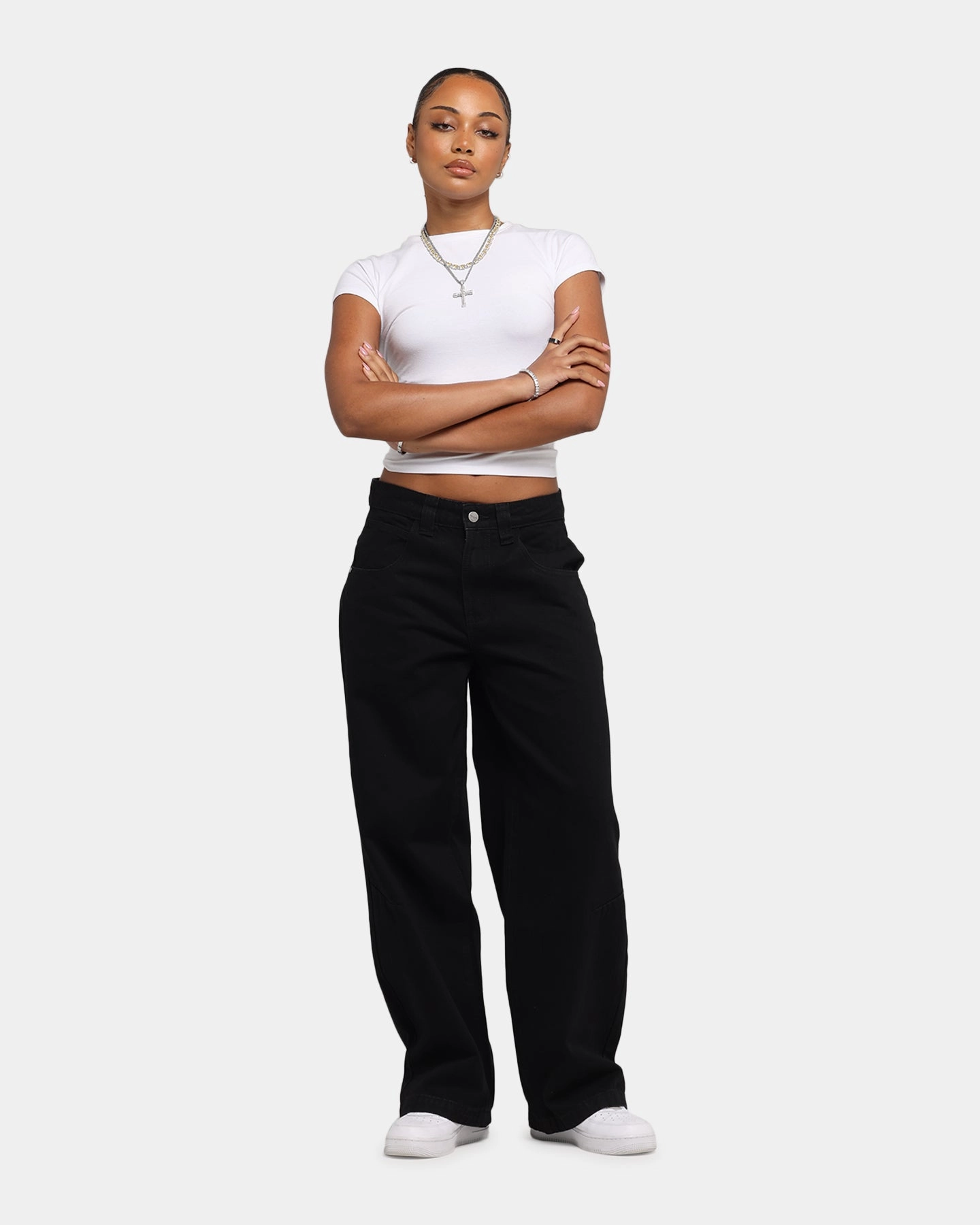 Eco Friendly Night Out Permanent Crease Retention Saint Morta Amplus Jeans Black Stonewash