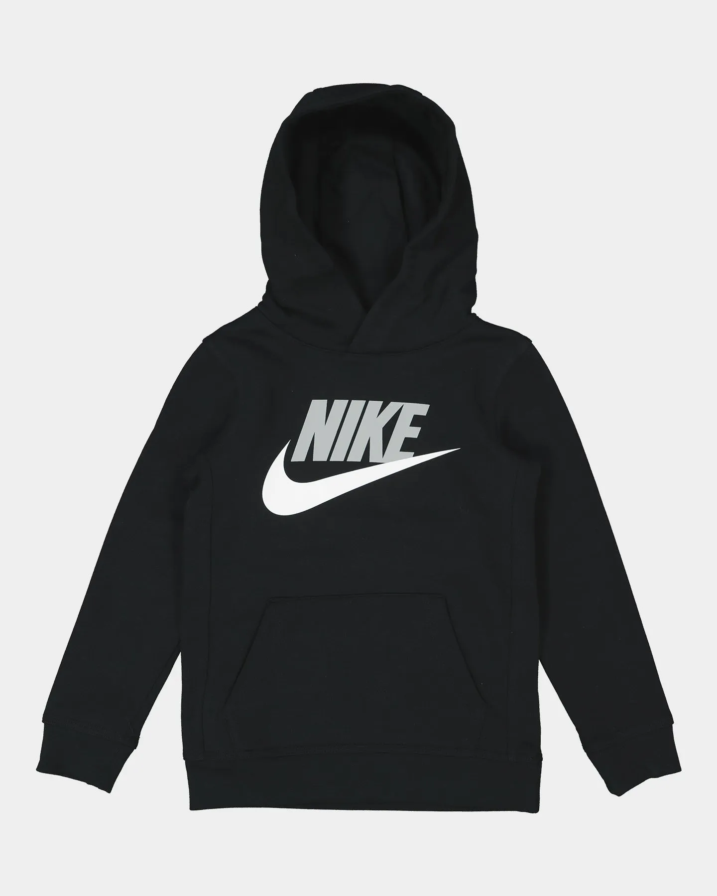 Nike Kids' Club HBR Pullover Hoodie Black Magnetic Closure suitable for advertising campaigns