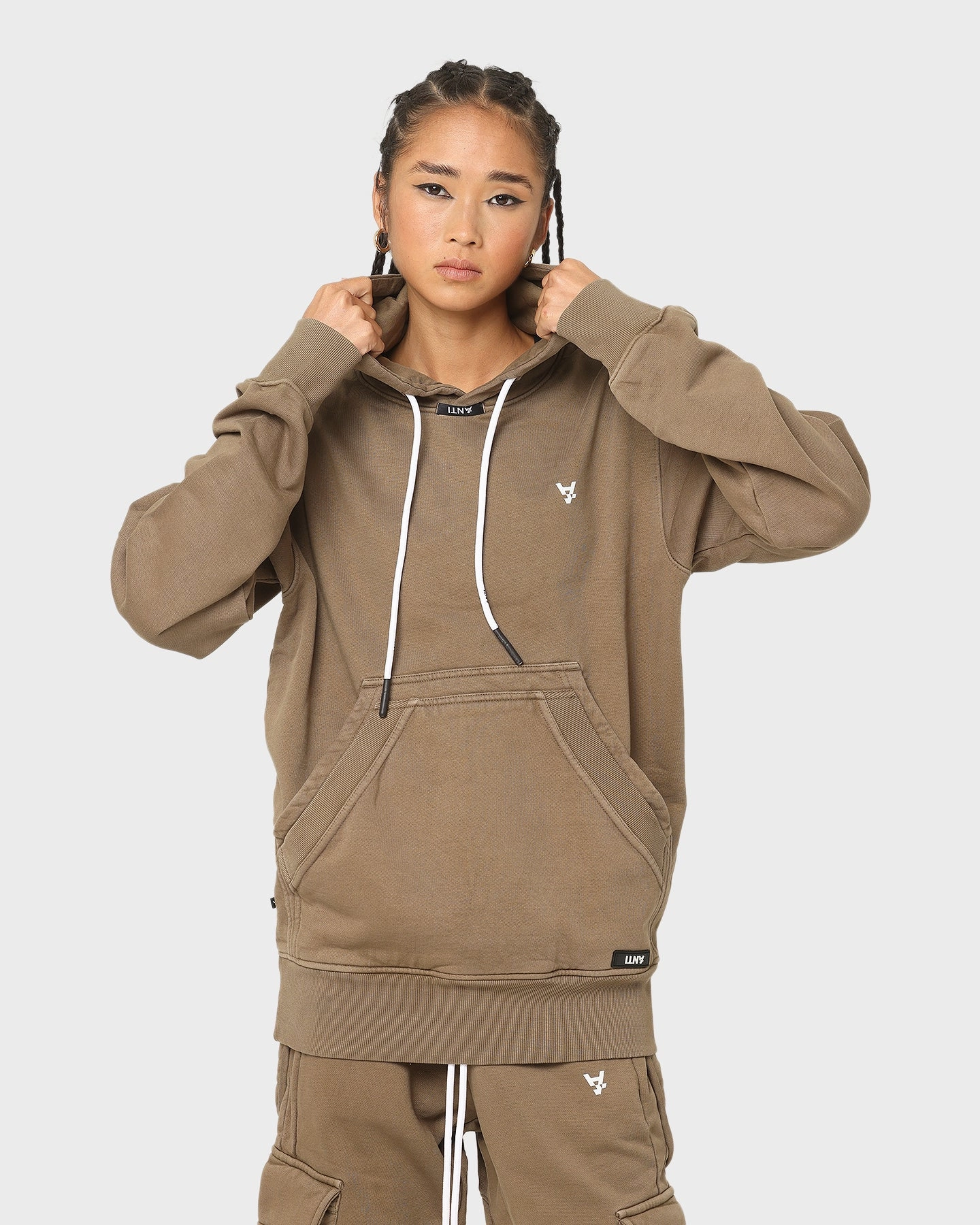 Abrasion Resistant Fabric The Anti Order Anti Essential Hoodie Vintage Brown