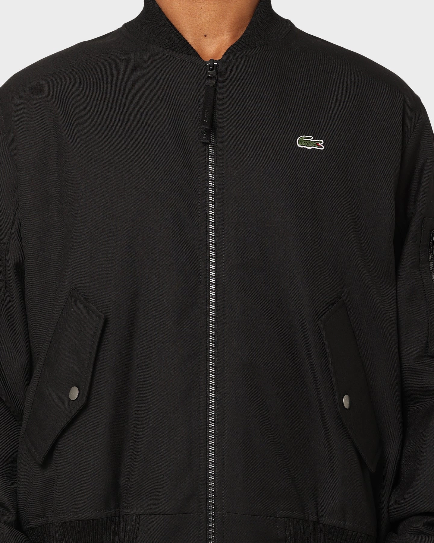 Lacoste Graphic Icons Bomber Jacket Black sunny
