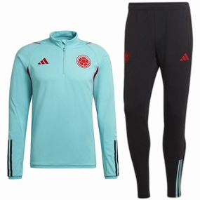 Colombia training technical Soccer tracksuit 2022/23 - Adidas Gym outfit fashion-conscious