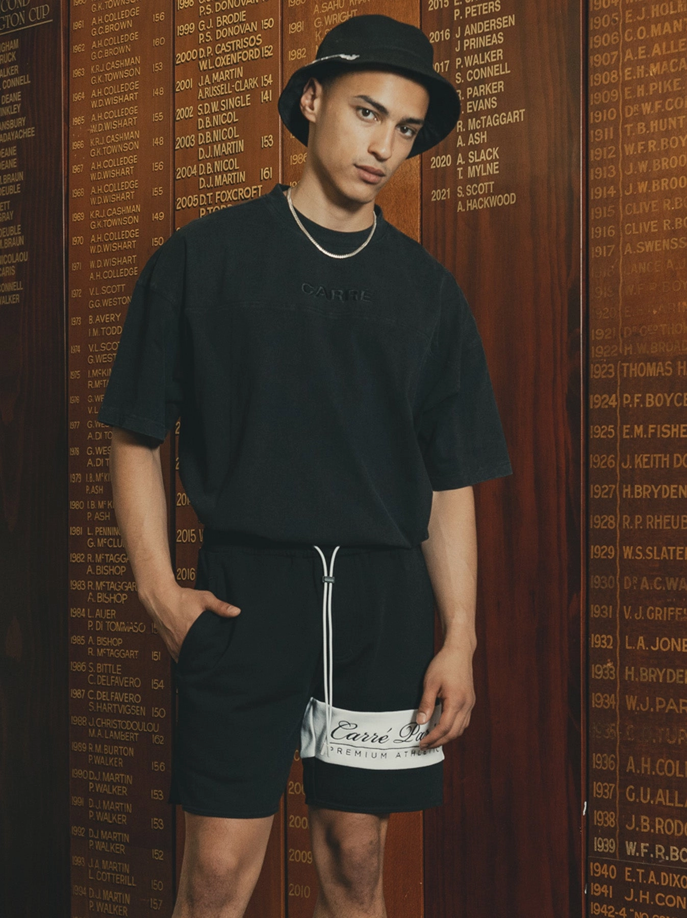 GussetDesign soft fit Carre Premium Athletic Sweat Shorts Black