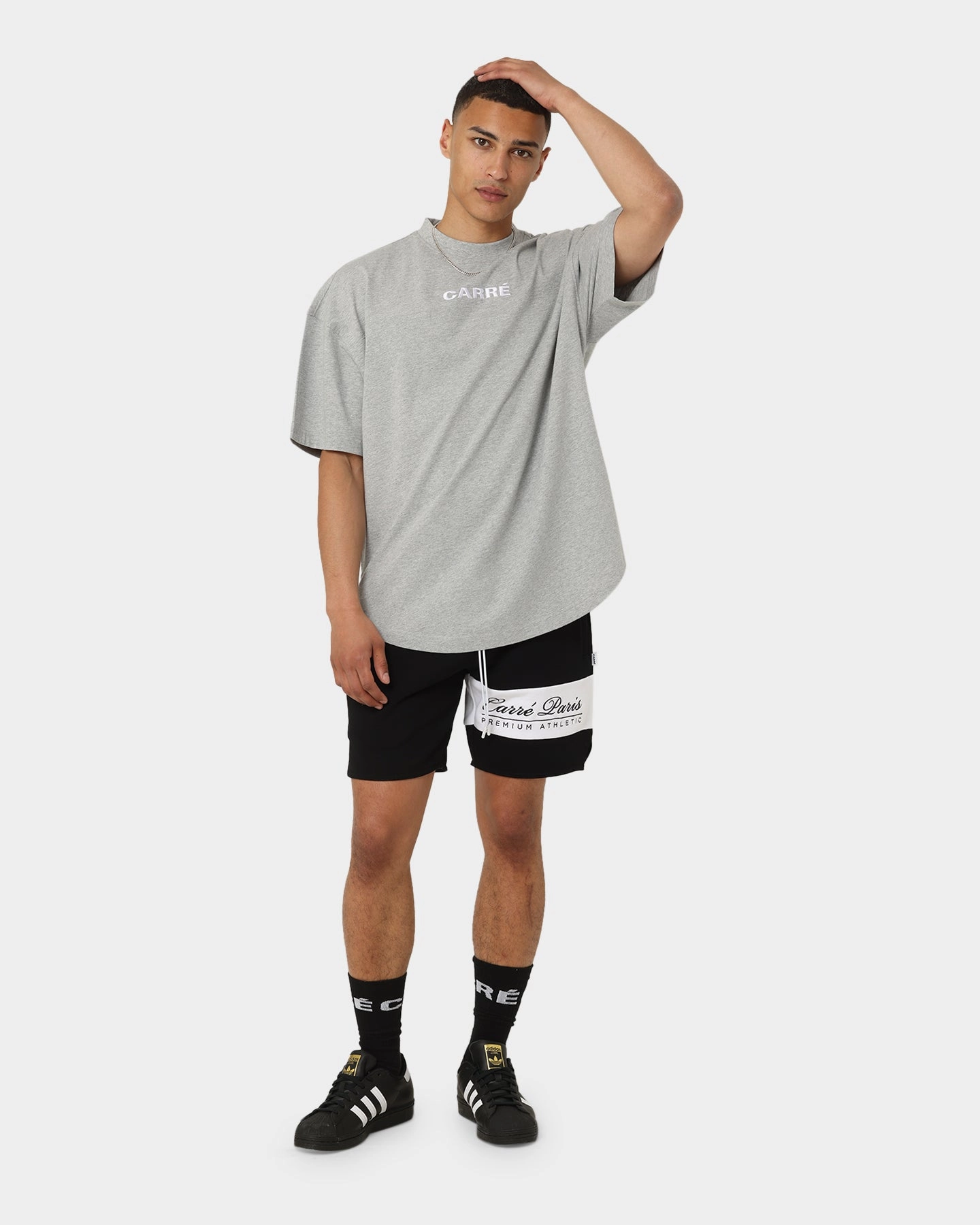 Carre Premium Athletic Sweat Shorts Black dress shirt Athletic Wear